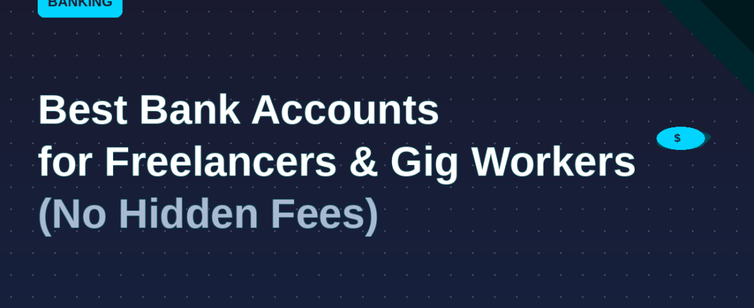 Mobile banking app for freelancers and gig workers
